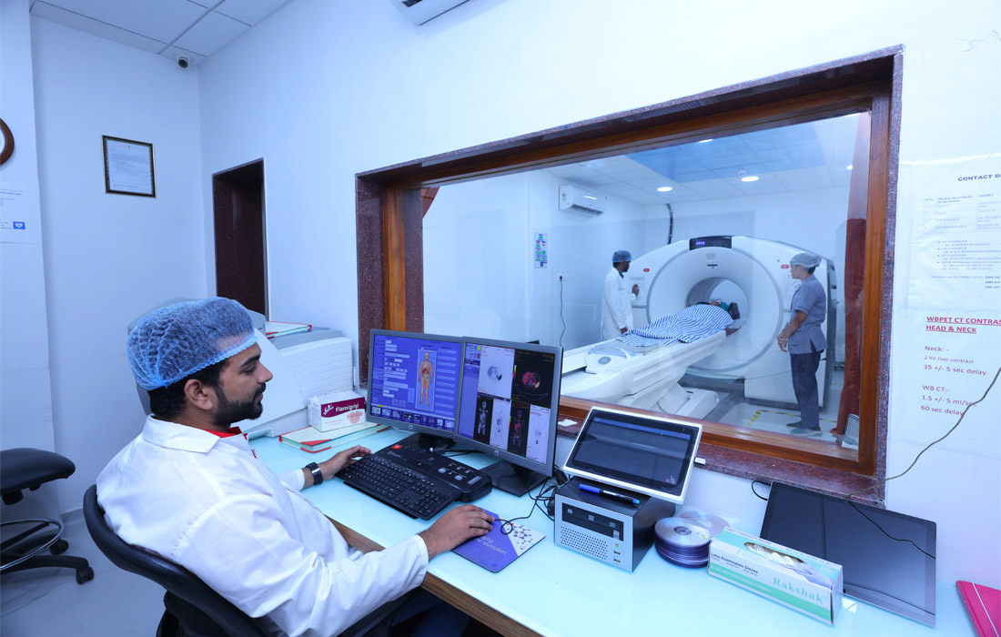 PET-CT Scan Console Room